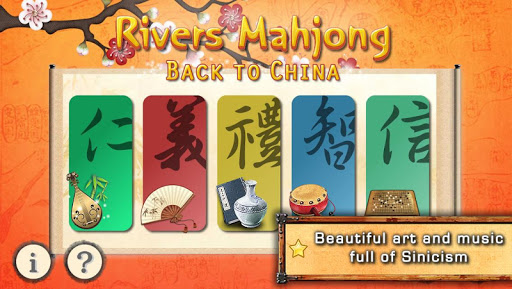 Android application Rivers Mahjong : Back to China screenshort