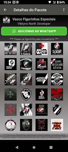 Figurinhas do Vasco Screen 2