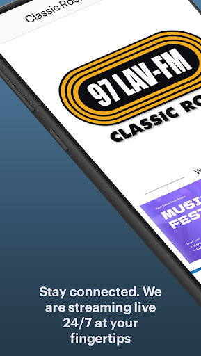Android application Classic Rock 97 LAV screenshort