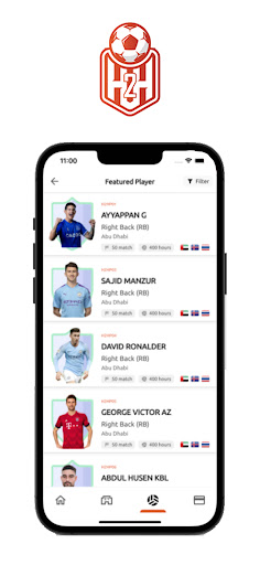 H2h Sports Screen 2
