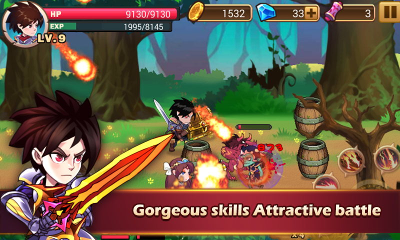 Brave Fighter: Monster Hunter 2.3.4 APK + Modificación (Unlimited money) para Android