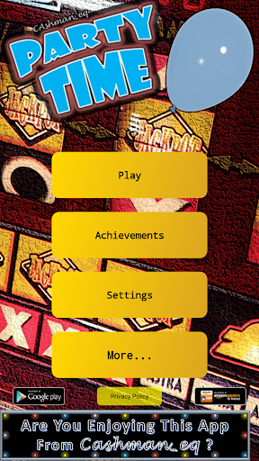 Android application PartyTime Arena UK Slot screenshort