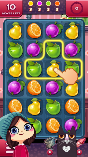 Android application Agnes’ Fruits Match-3 Puzzle screenshort