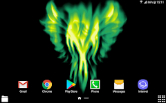 screenshot of Fire Screen Live Wallpaper