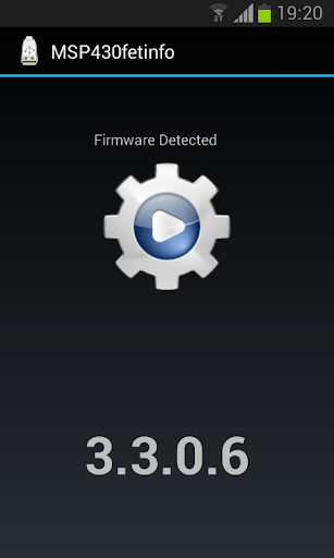 Android application MSP430fetinfo screenshort