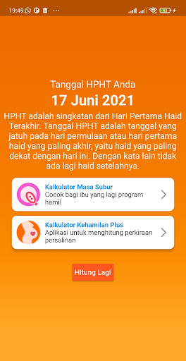 Kalkulator HPHT Screen 3