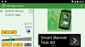 Anteprima screenshot di WiFi Baby Monitor (with ads) APK #7