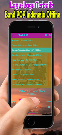 Android application Band POP Indonesia MP3 Offline screenshort