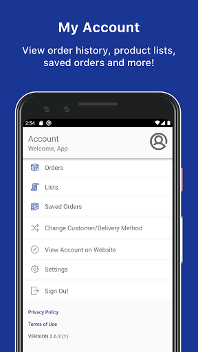 Android application Werner Electric Supply screenshort