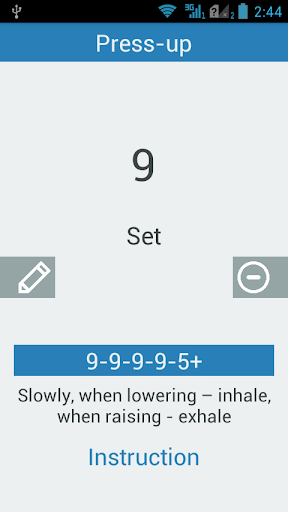 Screenshot of Everifit!: workout at home