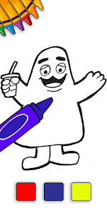 The Grimace Shake Color book
