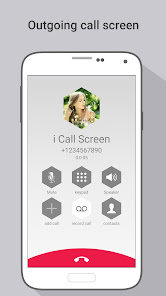 Screenshot 13 HD Phone 7 i Call Screen OS10 android