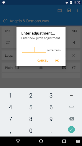 Screenshot of Music Speed Changer (Classic)