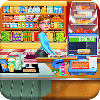 Supermarket Grocery Shopping: Mall Girl Games