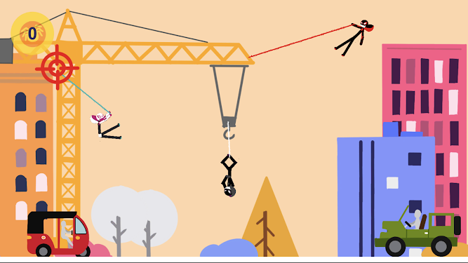 #4. Rope Hero Stickman (Android) By: All U Need