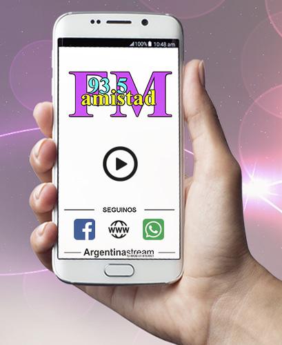 Android application FM Amistad 93.5 Mhz screenshort