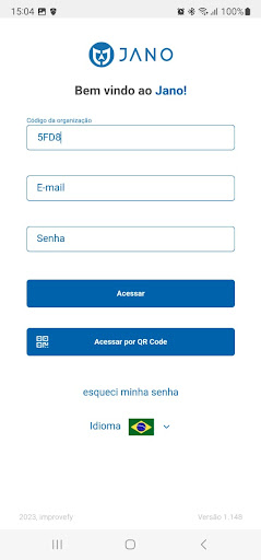 Android application Plataforma Jano Mobile screenshort