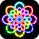 Glow Drawing Book - Neon Paint icon