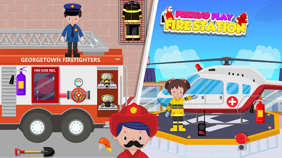 Pretend Play Fire Station 1.0.7 screenshots 14