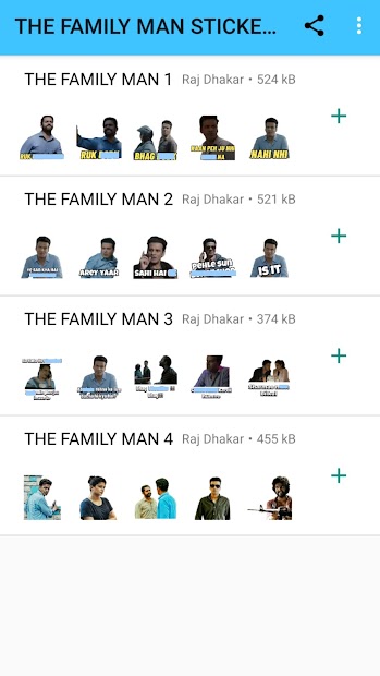 Captura de Pantalla 15 The Family Man 2 Stickers For WhatsApp - WASticker android