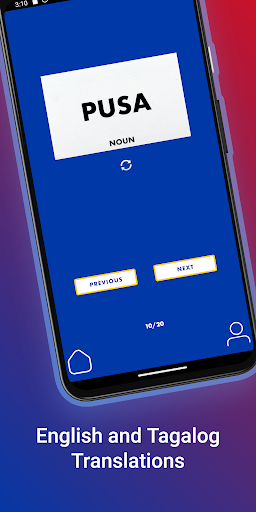 Flash Learn: Tagalog Screen 3