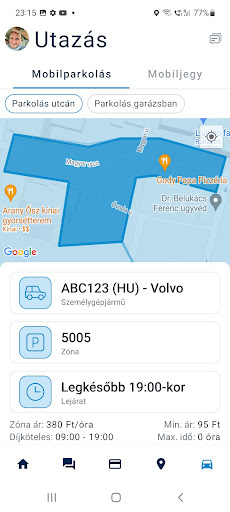 SzolnokApp Screen 3