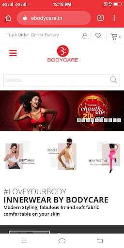 Android application Bodycare - BodyX - Bodyactive screenshort