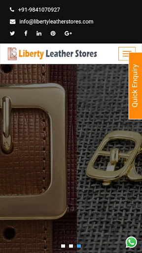 Liberty Leather Stores Screen 2