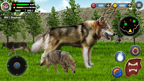 Wild Wolf Simulator 3d Games 0.1 screenshots 1