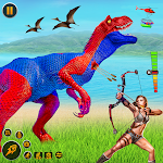 Cover Image of Download Wild Dinosaur Hunter Zoo Games  APK