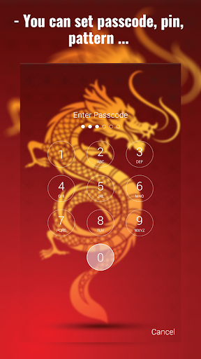 Chinese Dragon Lock Screen Screen 2