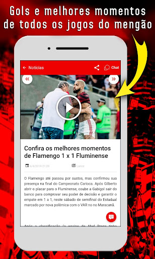 Torcida Flamengo - Notícias do Screenshot 2 - AppWisp.com