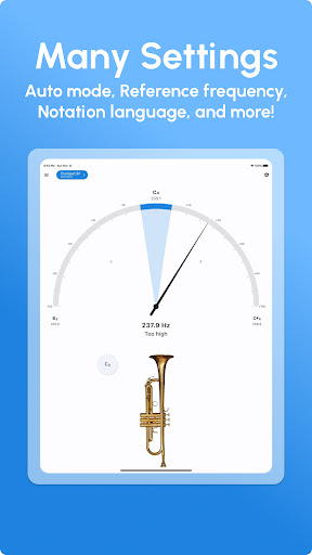 Screenshot of Trumpet Tuner - LikeTones