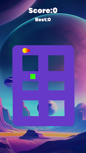 Maze Cube Collecting 2D