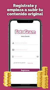 FotoGram earn money with posts