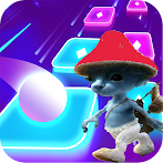 Smurf Cat Dance Tiles Hop