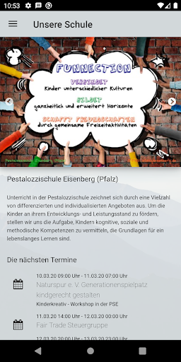 Pestalozzischule Eisenberg Screen 2