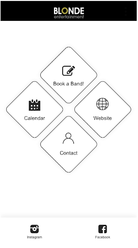 Android application Blonde Entertainment screenshort