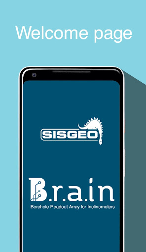 Android application B.R.A.IN - Sisgeo screenshort