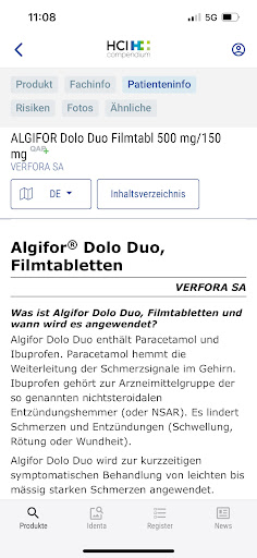 Compendium.ch Screen 3
