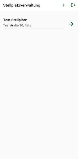 Stellplatzverwaltung