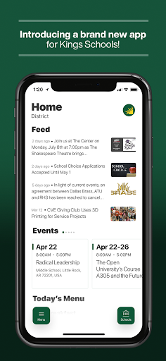 Android application King's Schools, CA screenshort