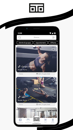 Oto boutique fitness studio Screen 2