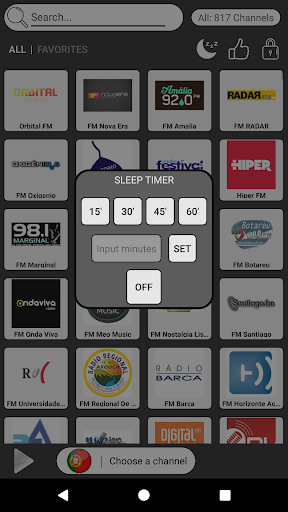 Portugal Radio Stations-AM FM Screen 2