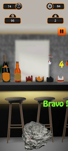 Android application Bottle Shooting Master screenshort