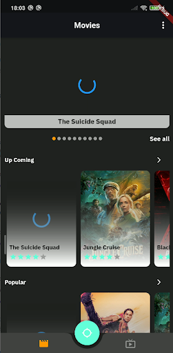 Android application Coffsy Movie App screenshort