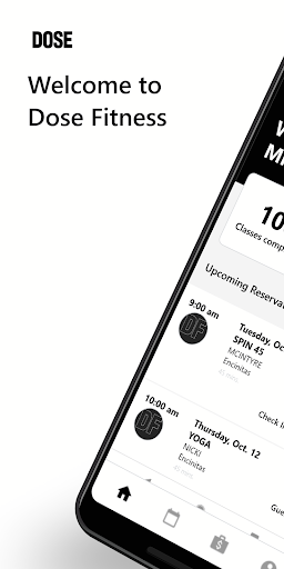 Android application DOSE FITNESS screenshort