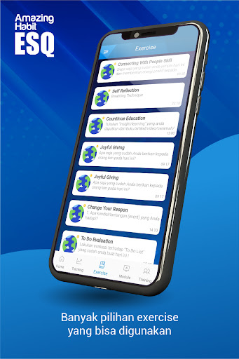 Android application Amazing Habit ESQ screenshort