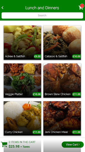 Carib Grill Screen 3