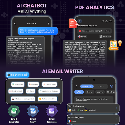Screenshot of AI Chat : Chatbot & Assistant